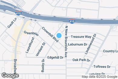 Map image of the property - 8401 N New Braunfels Ave