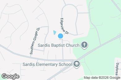 Map image of the property - 3401 Arbor Pointe Dr