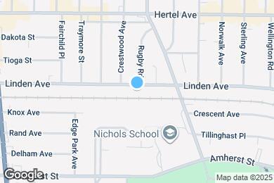 Map image of the property - 450 Linden Ave