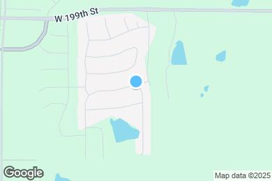 Map image of the property - 19301 W 201st St