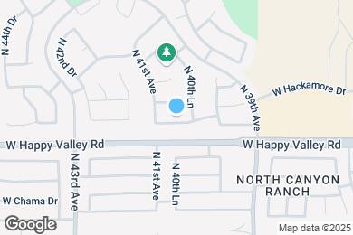 Map image of the property - 4036 W Buckskin Trail