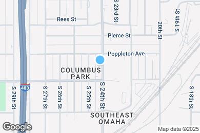 Map image of the property - 1322 S 24th St