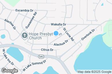 Map image of the property - 428 Broward Terrace