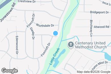 Map image of the property - 332 Foxcroft Dr