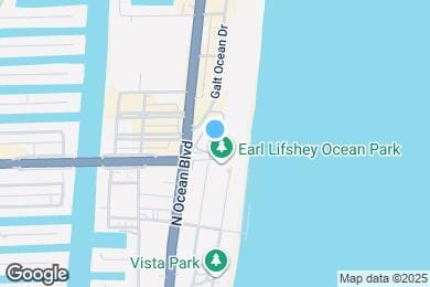 Map image of the property - 3100 N Ocean Blvd