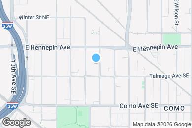 Map image of the property - 1085 16th Ave SE