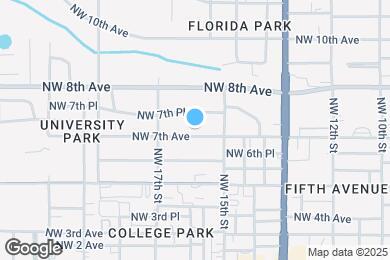 Map image of the property - 1536 NW 7th Ave