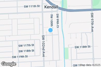 Map image of the property - 11522 SW 100th Ave