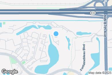 Map image of the property - 9203 Fontainebleau Blvd