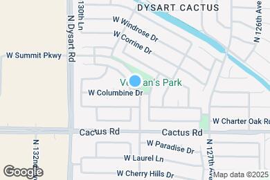 Map image of the property - 12902 W Scotts Dr