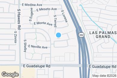 Map image of the property - 8634 E Natal Ave