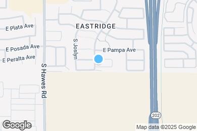 Map image of the property - 8606 E Peralta Ave
