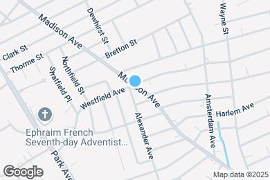 Map image of the property - 1727 Madison Ave