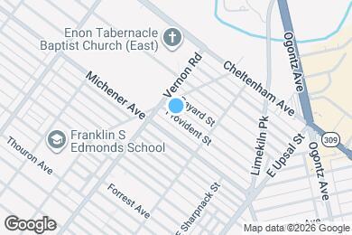 Map image of the property - 7952 Provident St