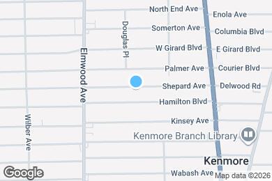 Map image of the property - 122 Shepard Ave