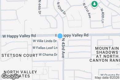 Map image of the property - 24835 N 43rd Dr