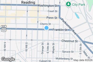 Map image of the property - 942 Franklin St