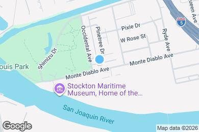 Map image of the property - 2939 Monte Diablo Ave