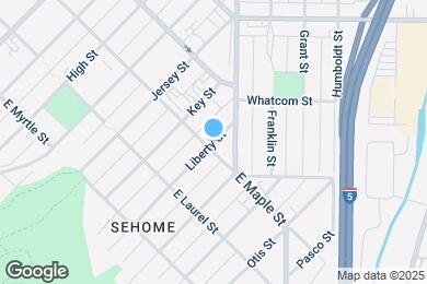 Map image of the property - 1107-1109 Liberty St