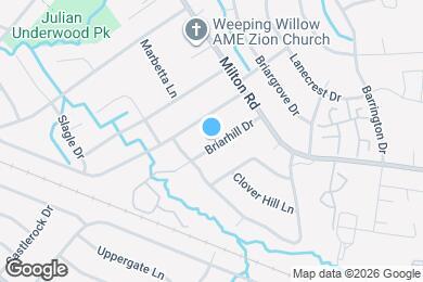 Map image of the property - 4301 Briarhill Dr