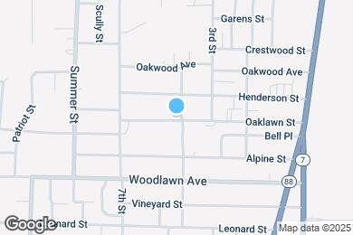 Map image of the property - 400 Oaklawn St