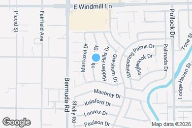 Map image of the property - 8342 Huxley St