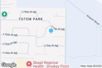 Map image of the property - 4111 176th Pl NE