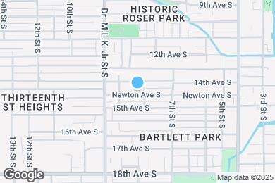 Map image of the property - 821 Newton Ave S