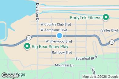 Map image of the property - 1017 W Sherwood Blvd