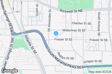 Map image of the property - 303 Frasier St SE