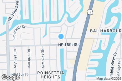 Map image of the property - 1900 NE 19th St