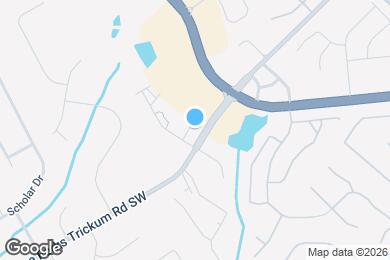 Map image of the property - 1440 Trickum Ridge Ct