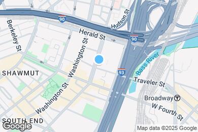 Map image of the property - 360 Harrison Ave