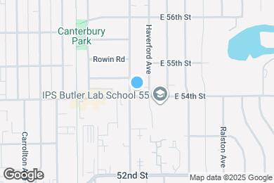 Map image of the property - 1230 E 54th St