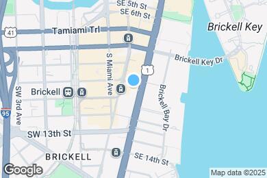 Map image of the property - 1000 Brickell Plz