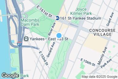 Map image of the property - 811 Walton Ave