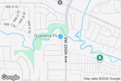 Map image of the property - 43 SW 206th Ave