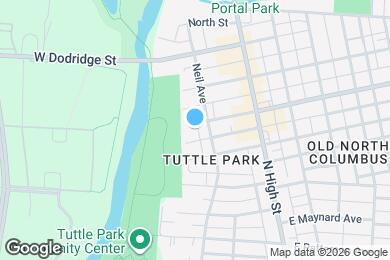 Map image of the property - 95 W Hudson St