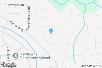Map image of the property - 2636 Whiteleigh Ct NE
