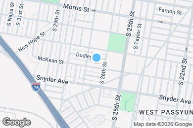 Map image of the property - 2619 McKean St