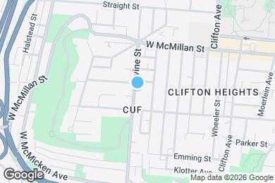 Map image of the property - 2322 Ravine St