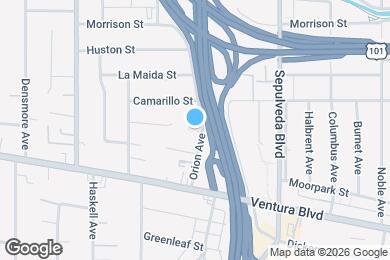 Map image of the property - 4733 Orion Ave
