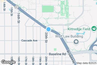 Map image of the property - 850 20th Street