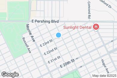 Map image of the property - 1221 E 23rd St