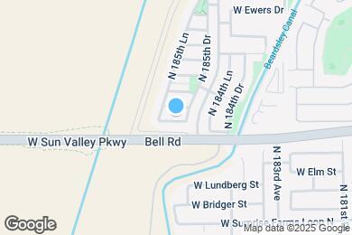 Map image of the property - 18538 W Legend Dr