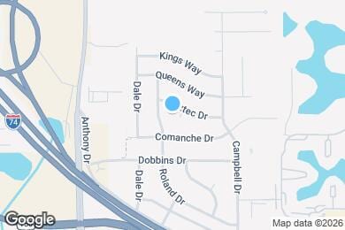 Map image of the property - 5 Aztec Pl