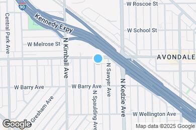 Map image of the property - 3147 N Spaulding Ave