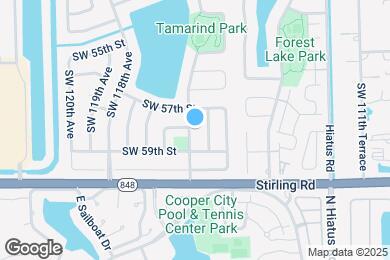 Map image of the property - 5804 SW 116th Ave