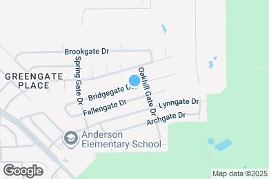 Map image of the property - 6530 Bridgegate Dr