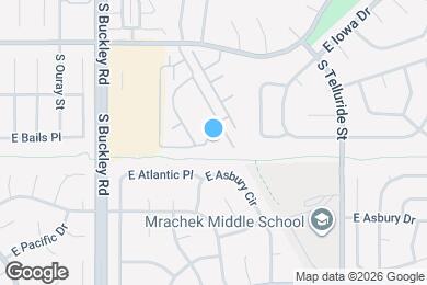 Map image of the property - 1867 S Pitkin Cir
